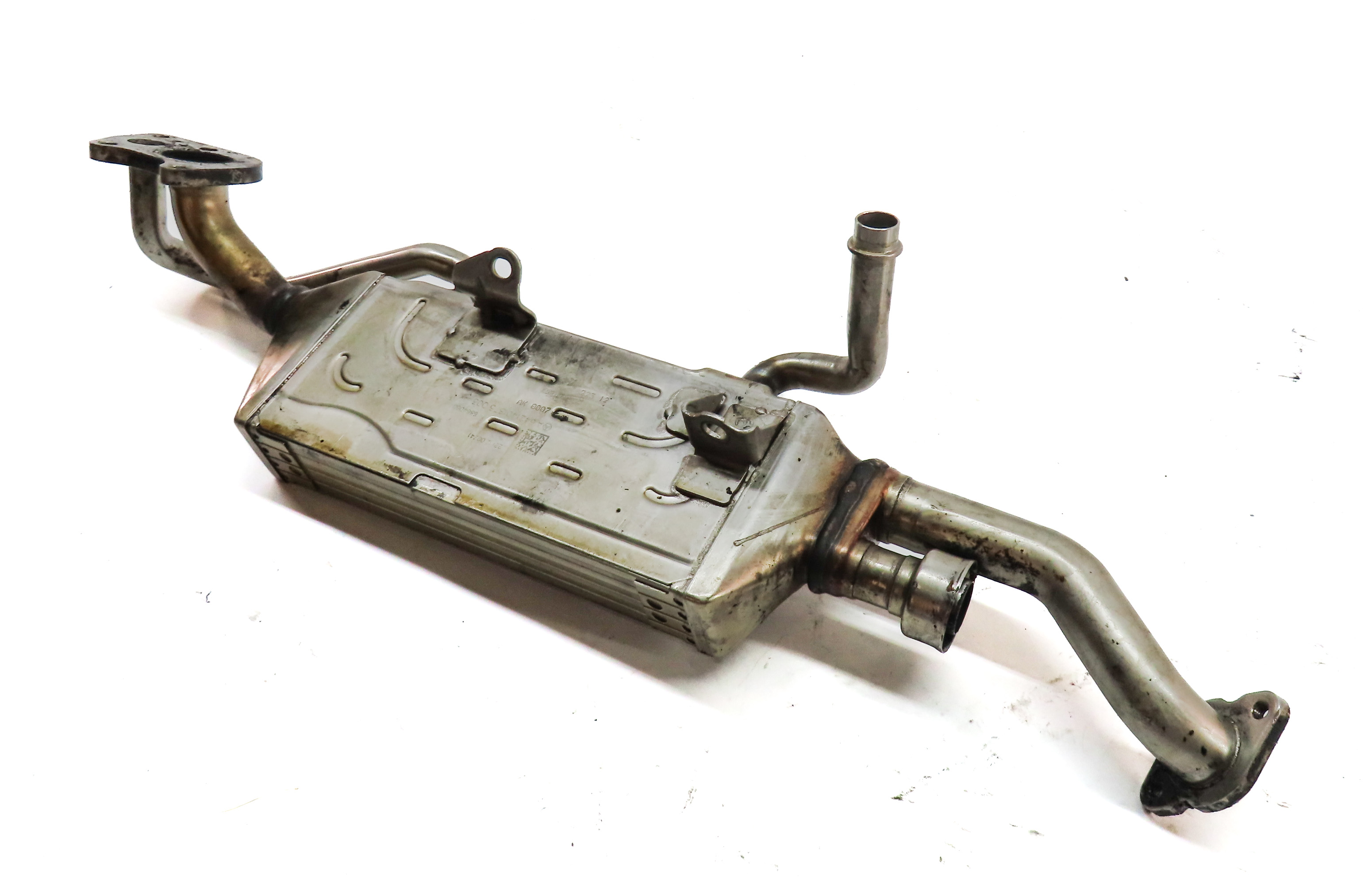 13 MERCEDES GL350 (X166) 3.0L DIESEL (OM642) ENGINE EGR EXHAUST GAS INTERCOOLER — exact item pictured